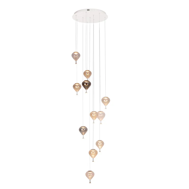 Suspensie PALLONCINI P0526D Max Light LED, Alb, Polonia