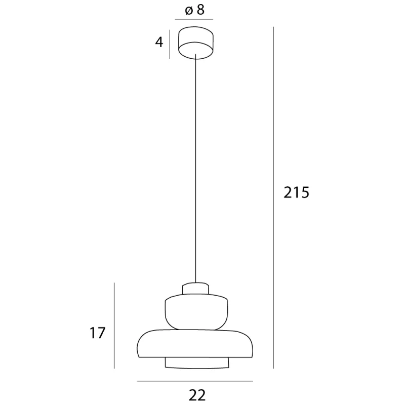 Pendul SIGNATURE P0532 Max Light LED, Polonia