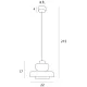 Pendul SIGNATURE P0532 Max Light LED, Polonia