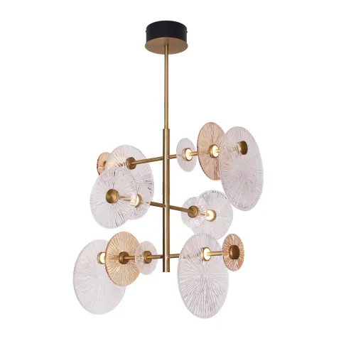 Suspensie ALLURE P0541 Max Light LED, Auriu, Polonia