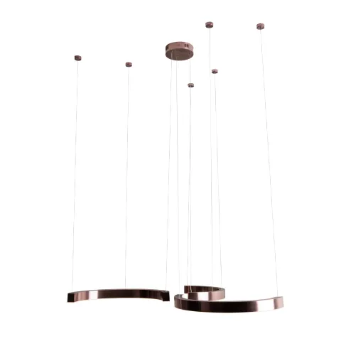 Suspensie LOTUS P0571D Max Light LED, Bronz, Polonia