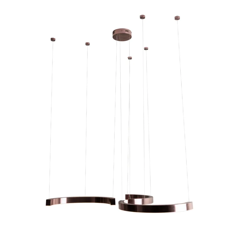 Suspensie LOTUS P0571D Max Light LED, Bronz, Polonia