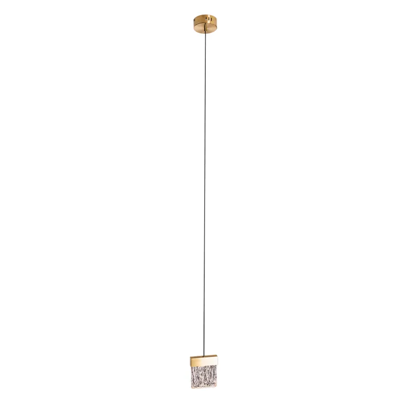 Pendul VETRO P0573D Max Light LED, Auriu, Polonia