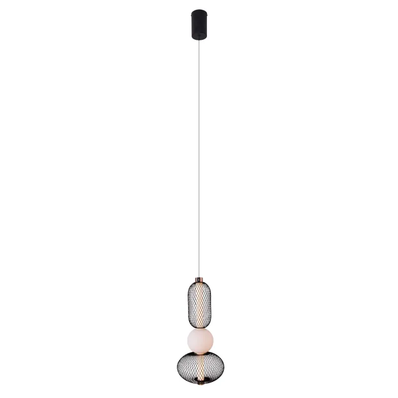 Pendul BORA P0591 Max Light LED, Negru, Polonia
