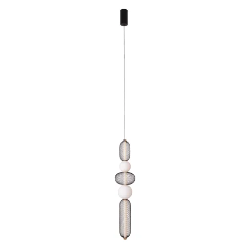 Pendul BORA P0592 Max Light LED, Negru, Polonia