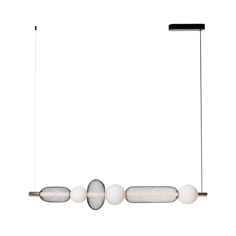 Suspensie BORA P0593 Max Light LED, Negru, Polonia