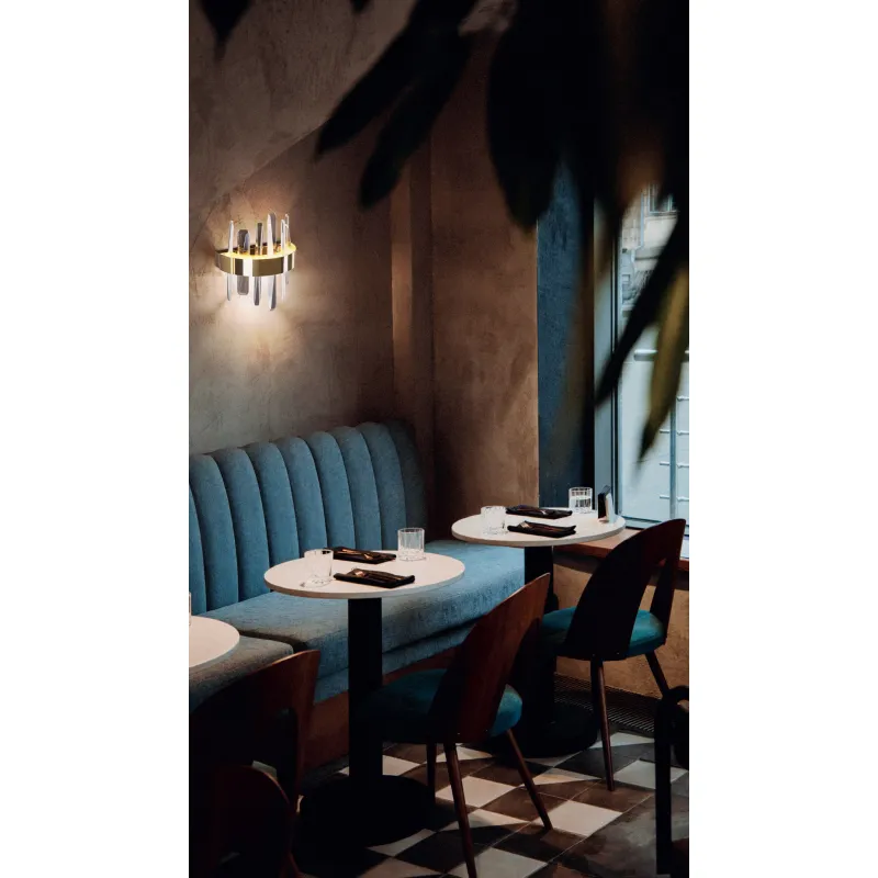 Aplica PRINCE W0287 Max Light LED, Auriu, Polonia