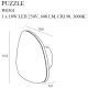 Aplica PUZZLE W0301 Max Light LED, Alb, Polonia