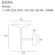 Aplica HANA W0304 Max Light LED, Auriu, Polonia