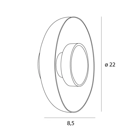Aplica SIGNATURE W0352 Max Light LED, Polonia