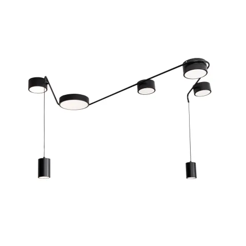 Suspensie ZUMAIA C0249 Max Light LED, Negru, Polonia