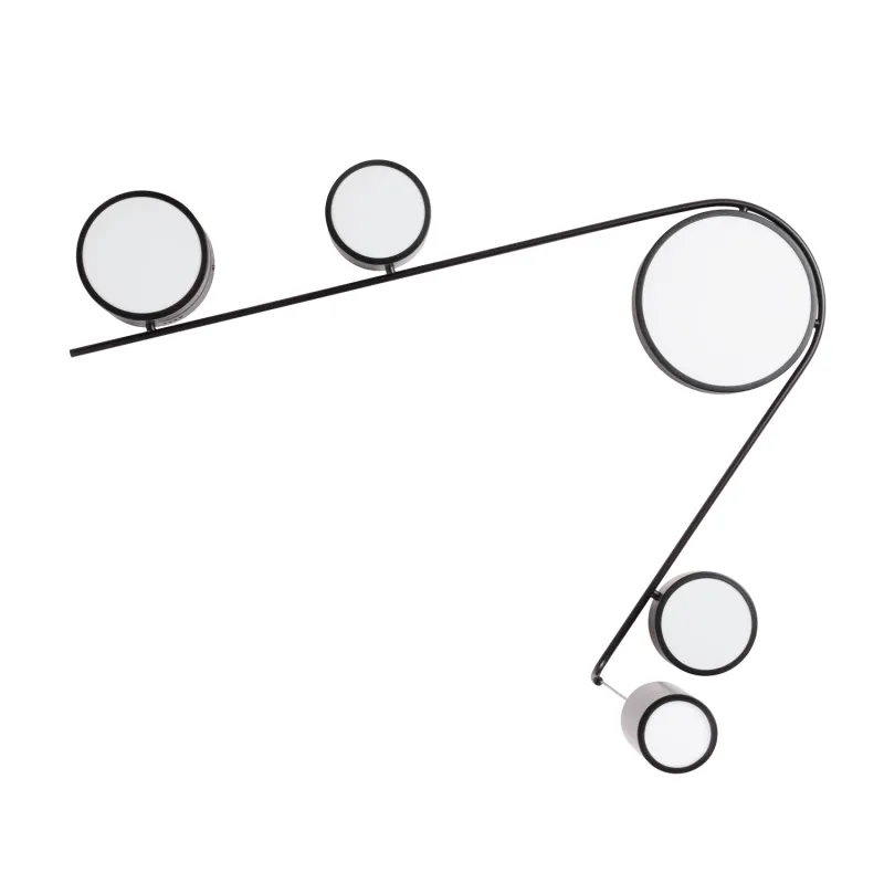 Suspensie ZUMAIA C0250 Max Light LED, Negru, Polonia