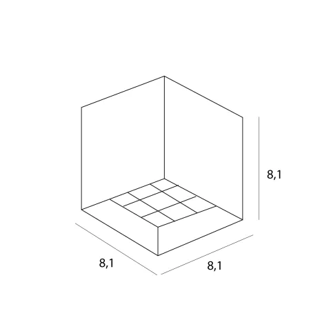 Spot Aplicat X-LINE C0252 Max Light LED, Alb, Polonia