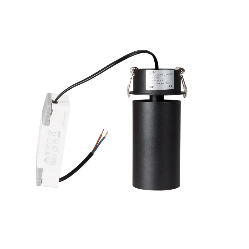 Spot Incastrat HALO H0127 Max Light LED, Negru, Polonia