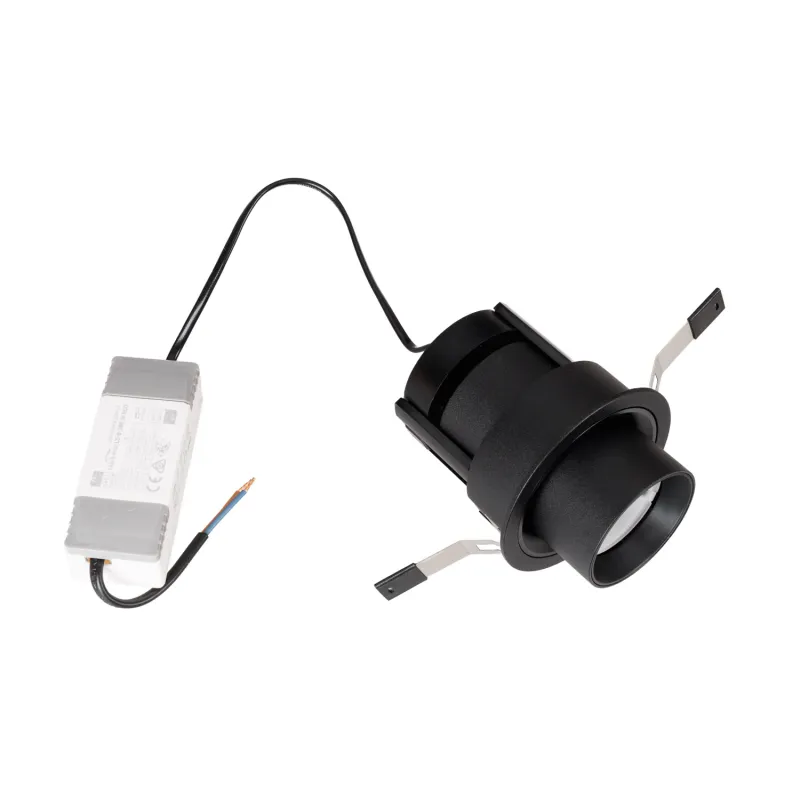 Spot Incastrat HALO H0131 Max Light LED, Negru, Polonia