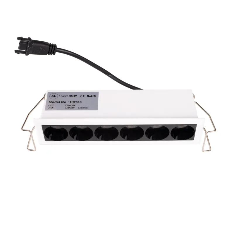 Spot Incastrat X-LINE H0136 Max Light LED, Alb, Polonia