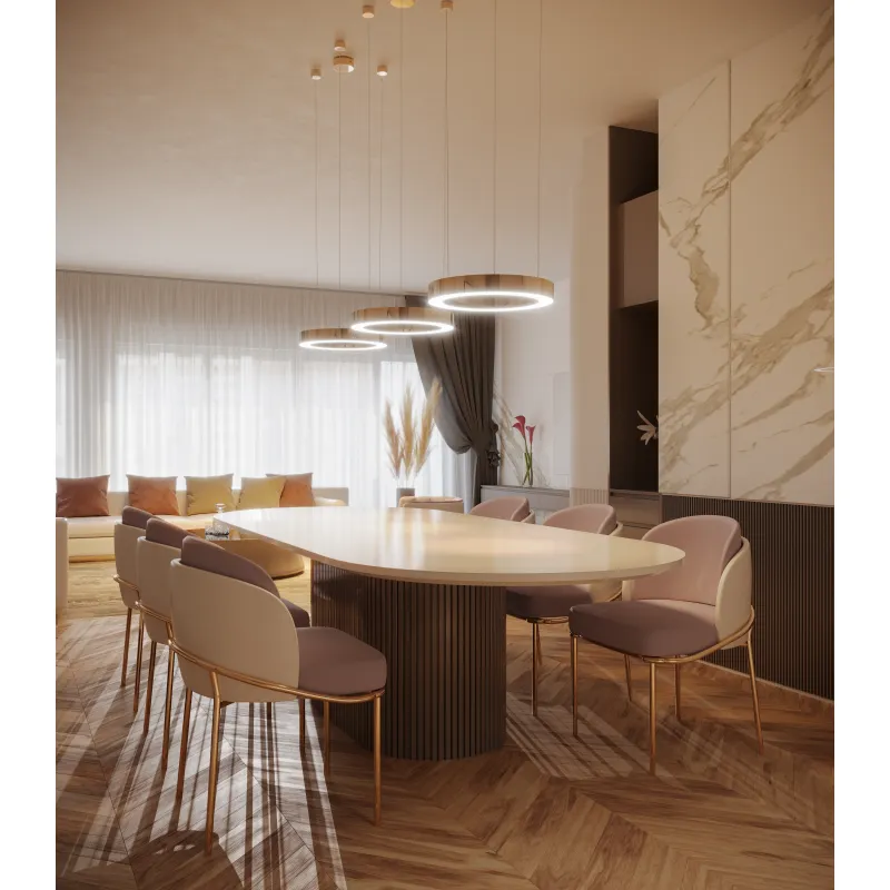 Suspensie LUXURY P0377D Max Light LED, Auriu, Polonia