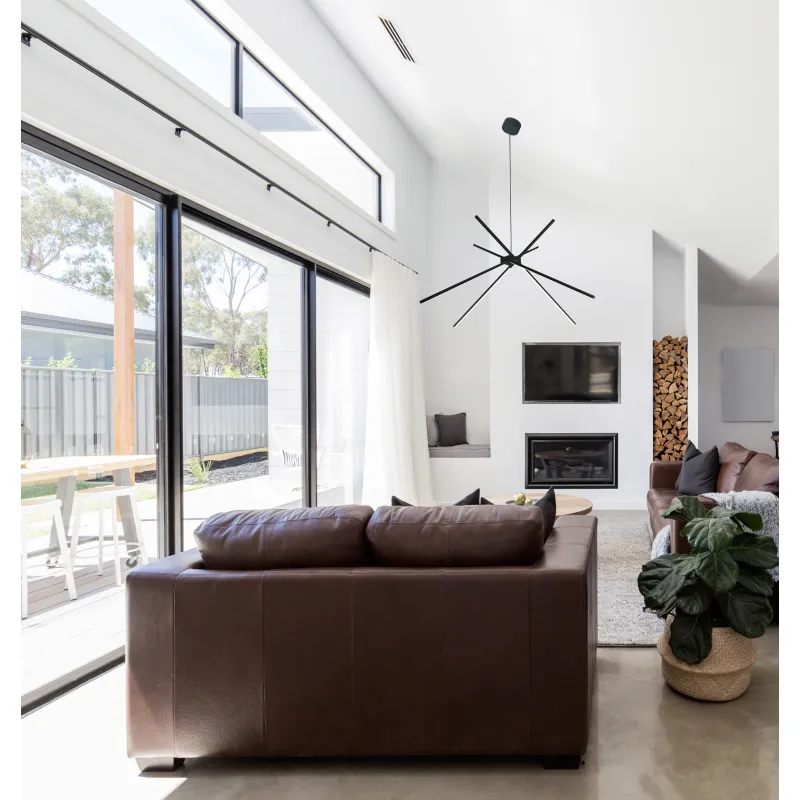 Suspensie SPIDER P0412 Max Light LED, Negru, Polonia