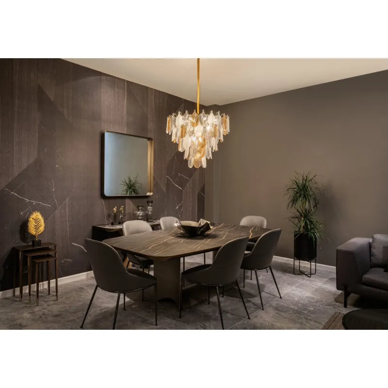 Candelabru ARWENA P0417 Max Light E14, Auriu, Polonia