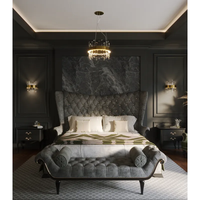 Suspensie PRINCE P0420 Max Light LED, Auriu, Polonia