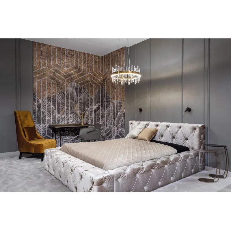 Suspensie PRINCE P0421 Max Light LED, Auriu, Polonia