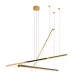 Suspensie TRIO 3 P0426D Max Light LED, Auriu, Polonia