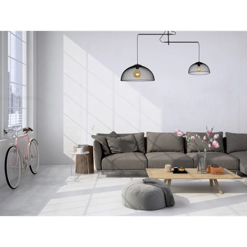 Suspensie CONCEPT P0455 Max Light E27, Negru, Polonia