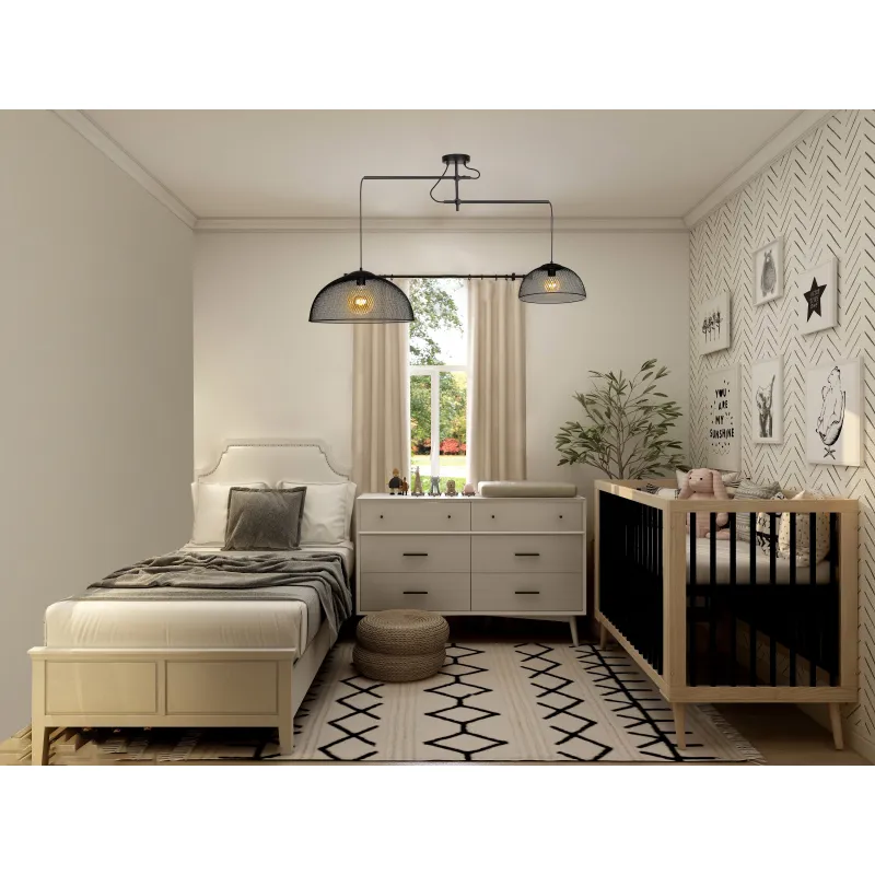 Suspensie CONCEPT P0455 Max Light E27, Negru, Polonia