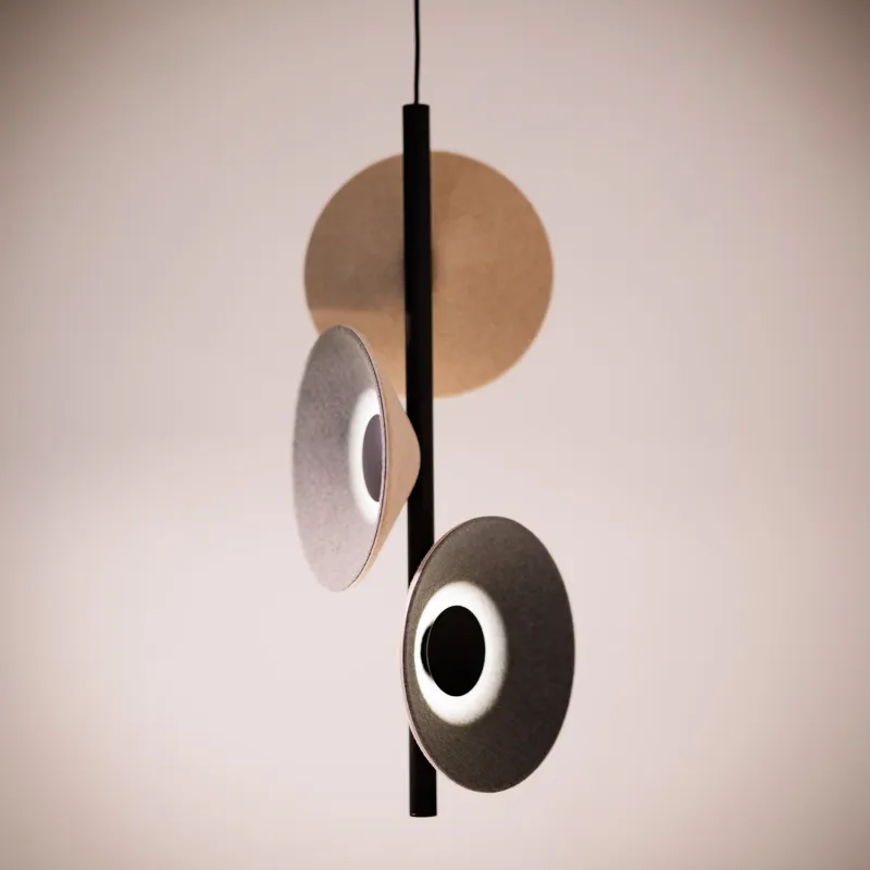 Pendul PURO P0563 Max Light LED, Gri, Polonia