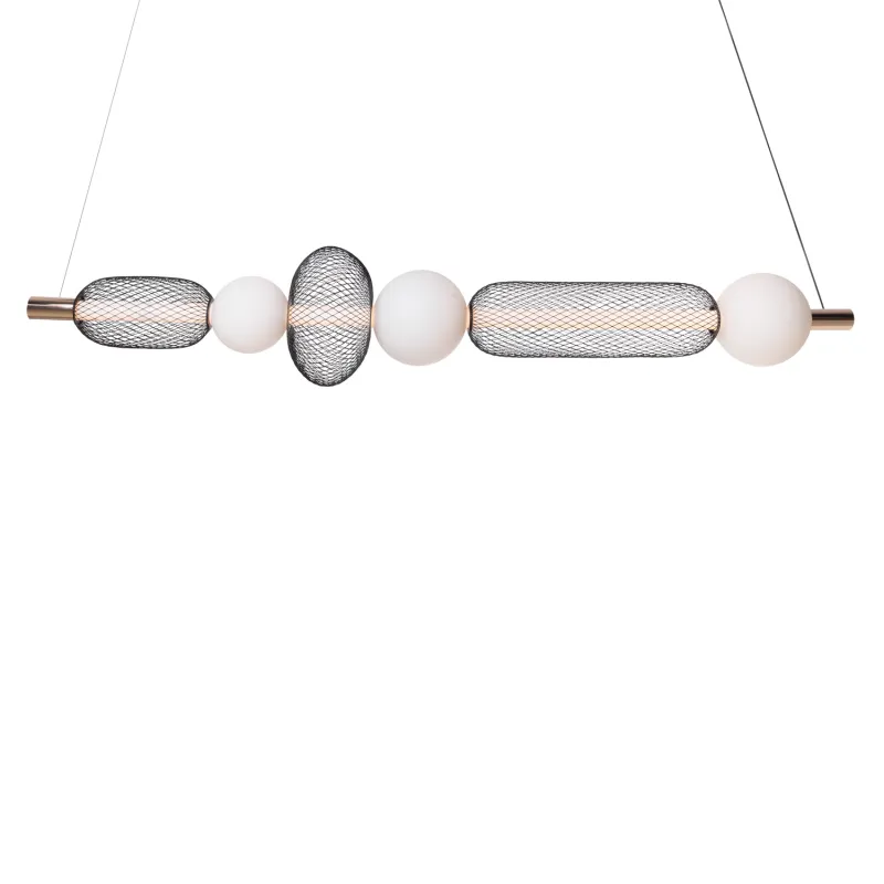 Suspensie BORA P0593 Max Light LED, Negru, Polonia