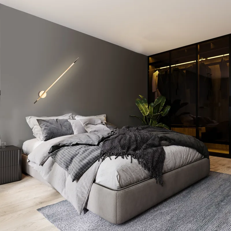 Aplica SPIDER W0297 Max Light LED, Auriu, Polonia