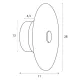 Aplica ALLURE W0355 Max Light LED, Auriu, Polonia