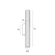 Aplica Baie FAYETTE W0363 Max Light LED, Negru, Polonia