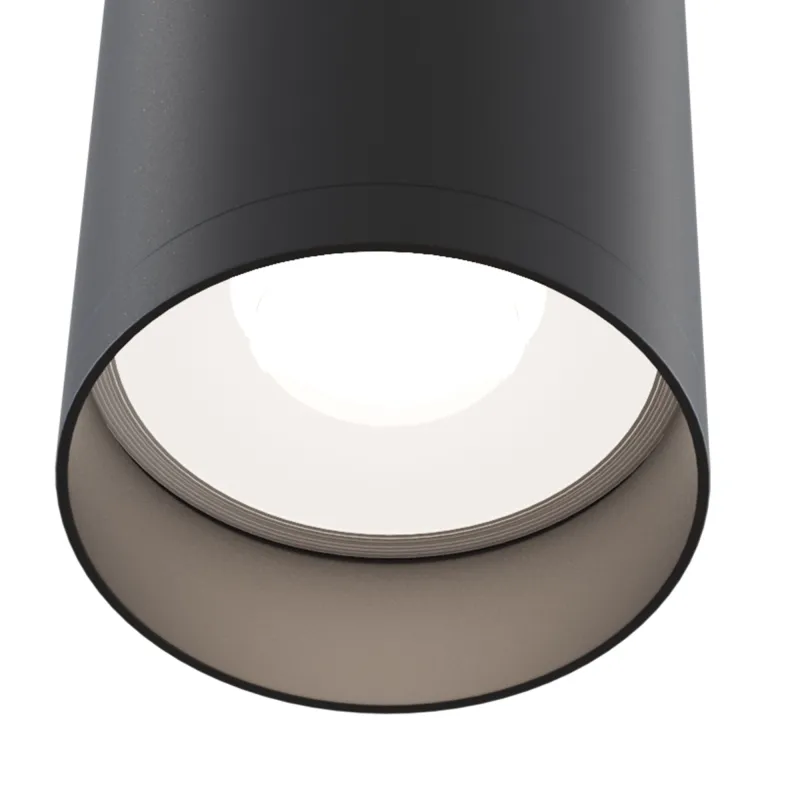 Downlight Circular Focus Maytoni GU10, Negru, C010CL-01B, Germania