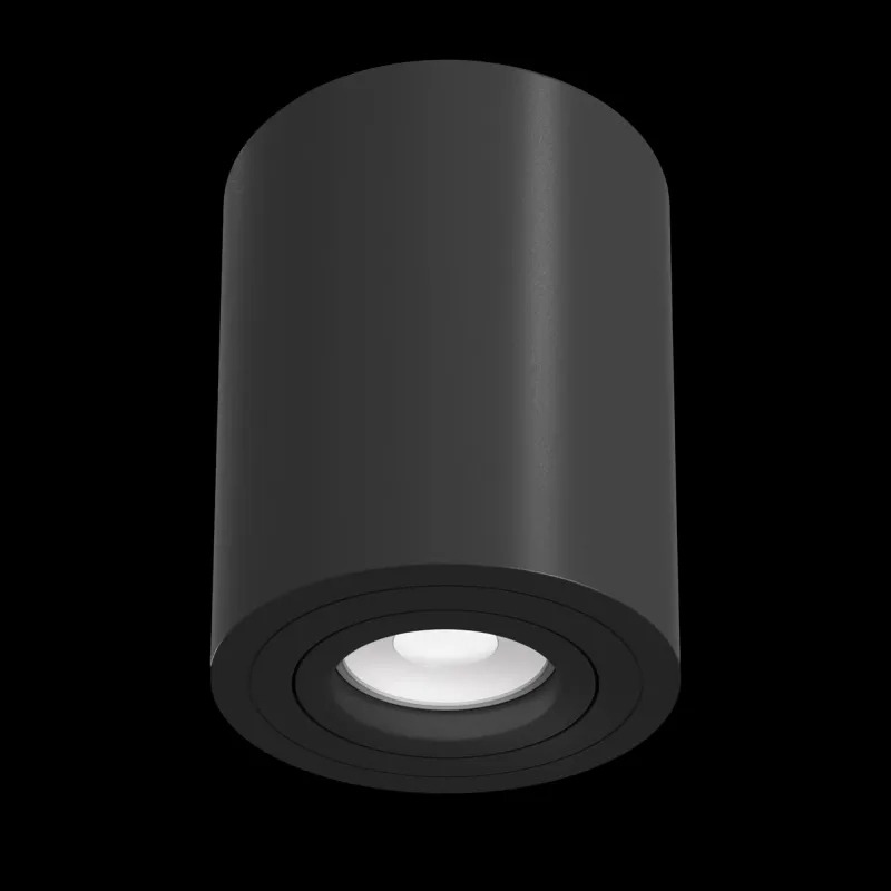 Downlight Circular Alfa Maytoni GU10, Negru, C016CL-01B, Germania