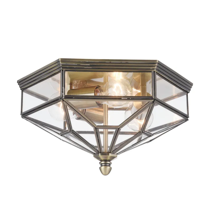 Lustra Plafon Zeil Maytoni E27, Bronz, H356-CL-03-BZ, Germania