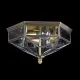 Lustra Plafon Zeil Maytoni E27, Bronz, H356-CL-03-BZ, Germania
