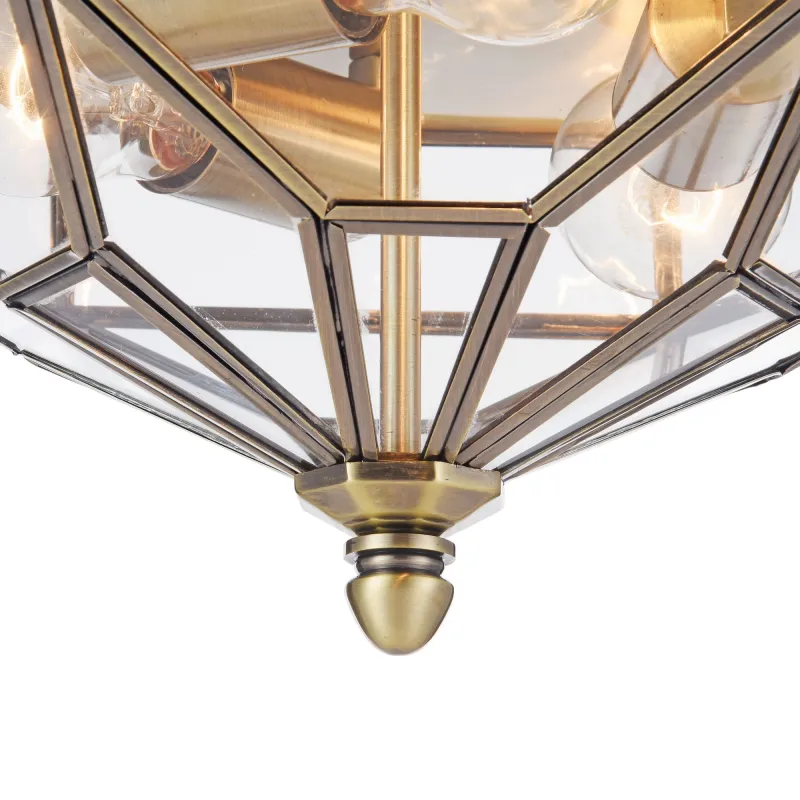 Lustra Plafon Zeil Maytoni E27, Bronz, H356-CL-03-BZ, Germania