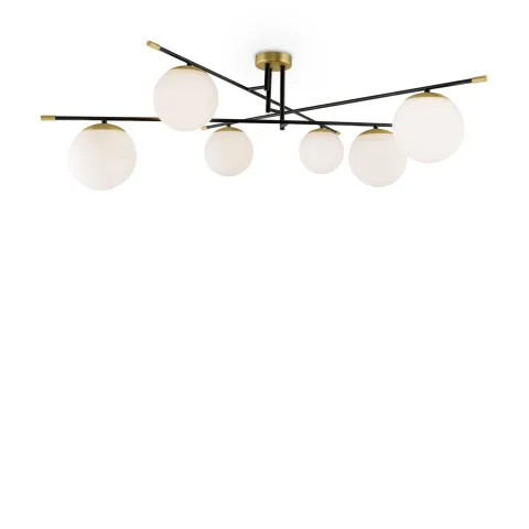 Lustra Plafon Nostalgia Maytoni E14,  Auriu , MOD048CL-06G, Germania