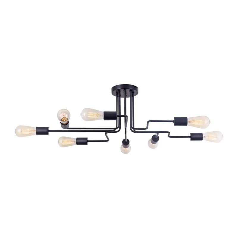 Lustra  Gilbert Maytoni E27, Negru, T532CL-08B, Germania