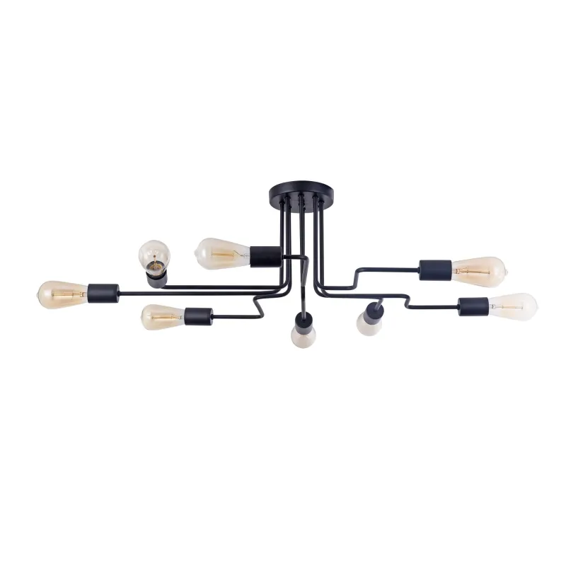 Lustra  Gilbert Maytoni E27, Negru, T532CL-08B, Germania