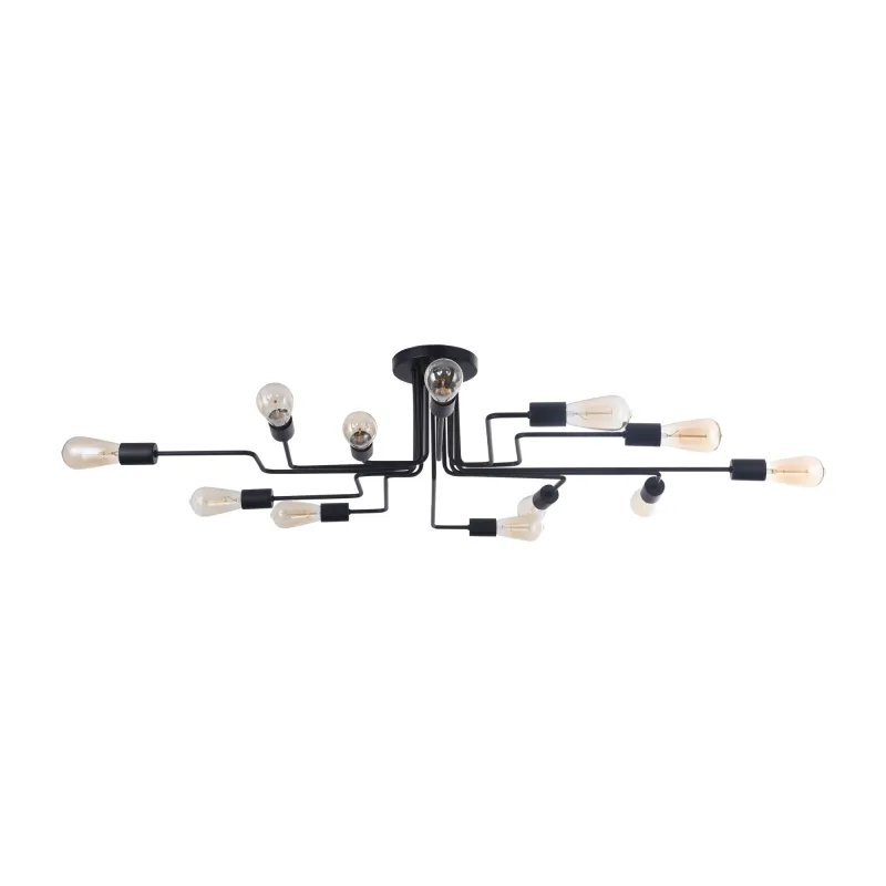 Lustra  Gilbert Maytoni E27, Negru, T532CL-12B, Germania