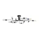 Lustra  Gilbert Maytoni E27, Negru, T532CL-12B, Germania