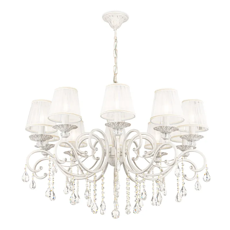 Candelabru  Grace Maytoni E14, Alb, ARM247-10-G, Germania