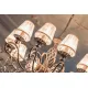 Candelabru  Grace Maytoni E14, Alb, ARM247-10-G, Germania