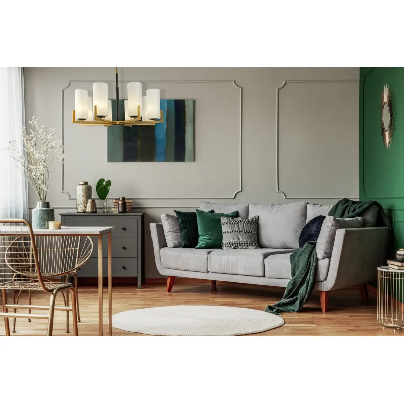 Candelabru Fortano Maytoni E27, Auriu, MOD089PL-08BS, Germania