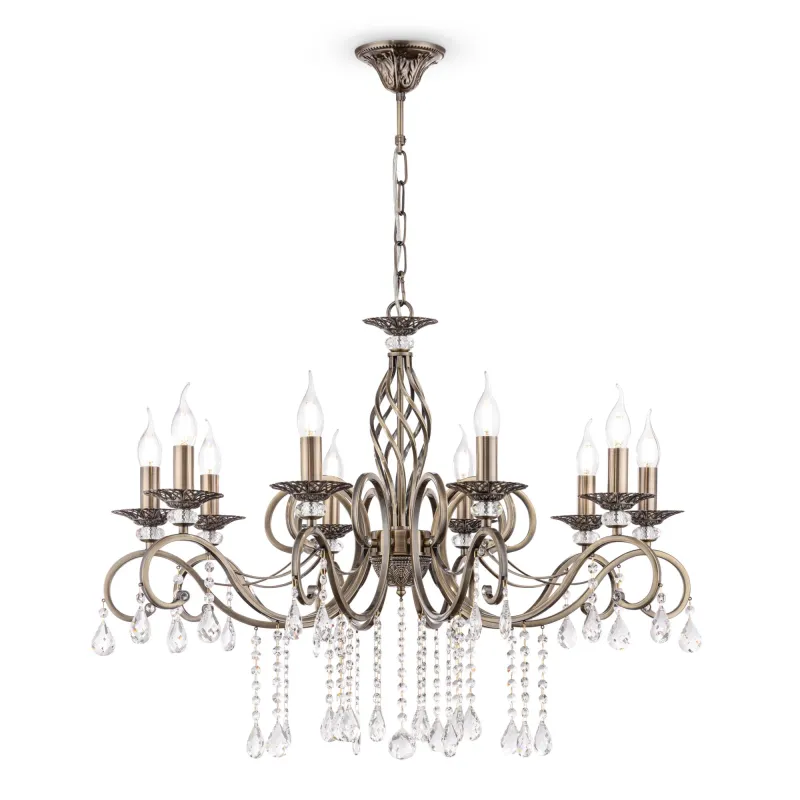 Candelabru  Grace Maytoni E14, Auriu, RC247-PL-10-R, Germania
