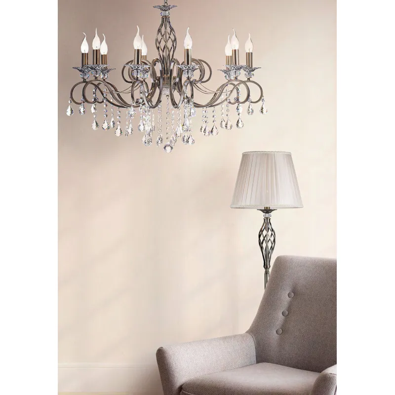 Candelabru  Grace Maytoni E14, Auriu, RC247-PL-10-R, Germania