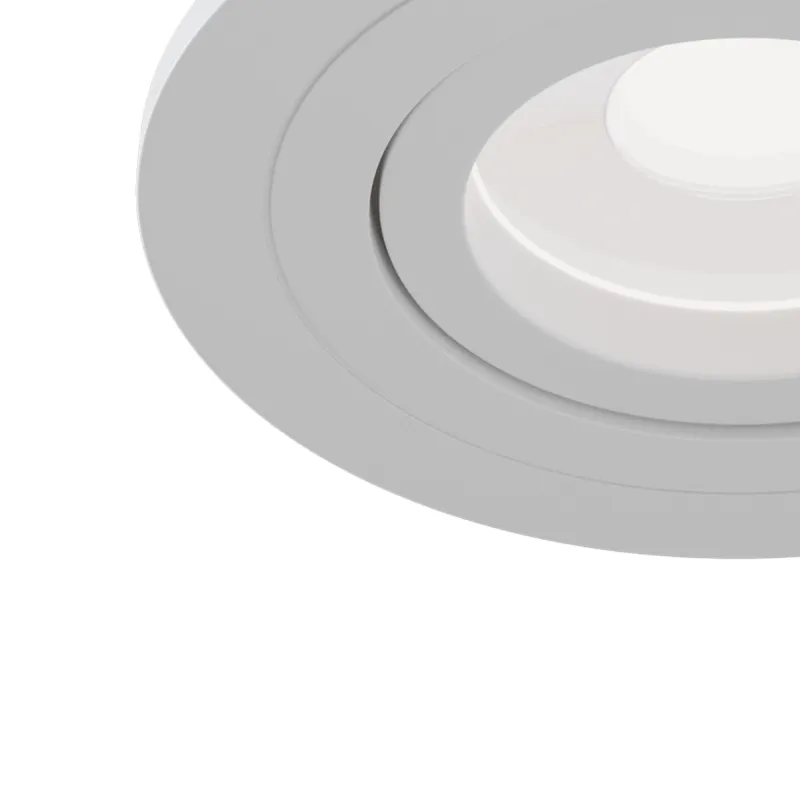 Downlight Circular Atom Maytoni GU10, Alb, DL023-2-01W, Germania