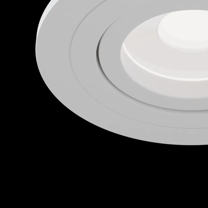 Downlight Circular Atom Maytoni GU10, Alb, DL023-2-01W, Germania